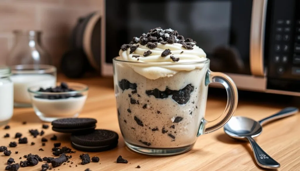 how to make an oreo mug cake how to make an oreo mug cake